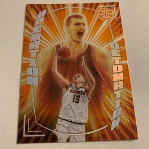 2021-22 Panini Illusions - Operation Detonation Orange #5 Nikola Jokić